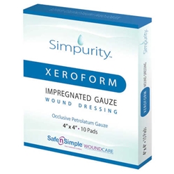 Simpurity XeroForm Impregnated Gauze