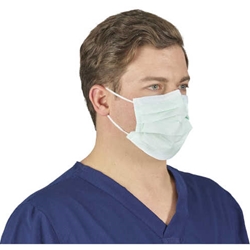 Halyard Procedure Masks with So Soft Earloops