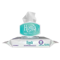 Hygea Moist Toilet Tissue