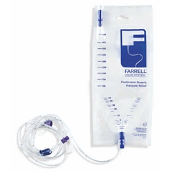 Farrell Valve Closed Enteral Decompression System