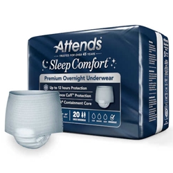 Attends Sleep Comfort Premium Overnight Underwear