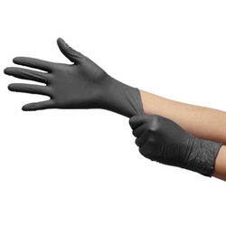 McKesson Black Nitrile Exam Gloves