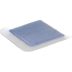 McKesson Silicone Super Absorbent Charcoal Dressing with Border