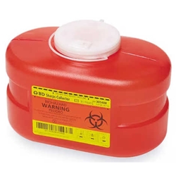 BD 3.3 Quart Multi-Use One-Piece Sharps Disposal Container