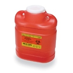 BD 6.9 Quart Multi-Use One-Piece Sharps Disposal Container