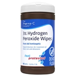 Pharma-C-Wipes 3% Hydrogen Peroxide Wipes