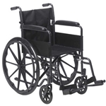 Drive Medical Silver Sport 1 Wheelchair